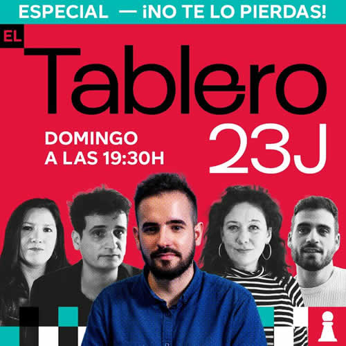 Portada El Tablero con Sergi Gregori